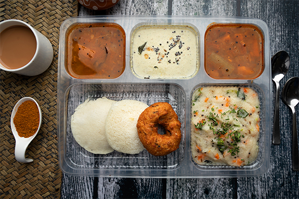 Photo of beautifully
            arranged food